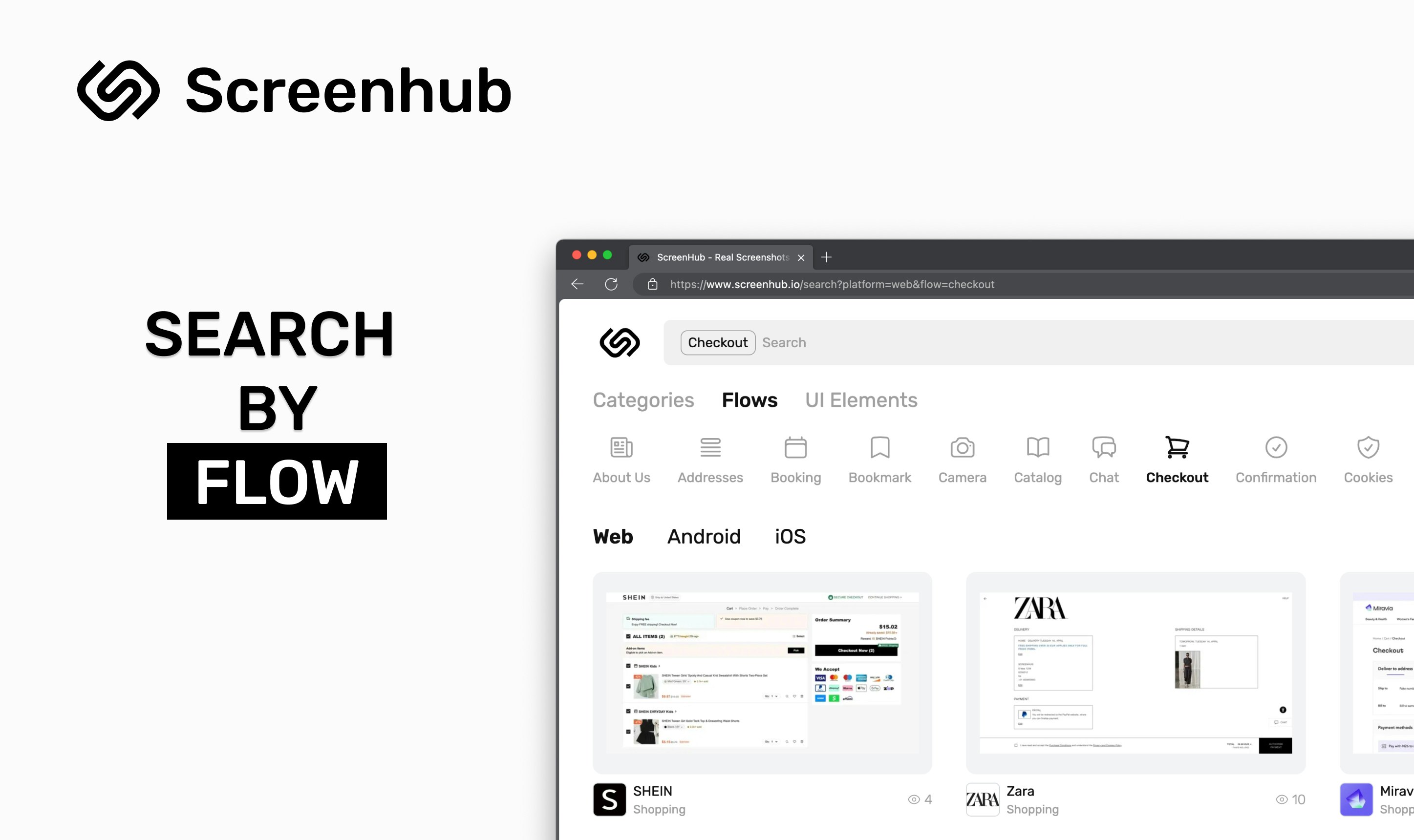 Screenhub - Скриншоты реального мира для разработчиков и дизайнеров медиа 5