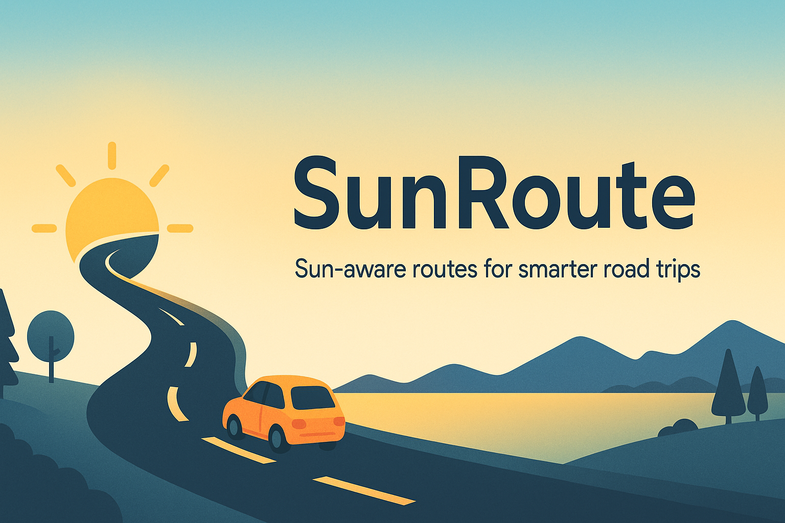 Sunroute - Daha akıllı yol gezileri için güneşe duyarlı rotalar medya 1