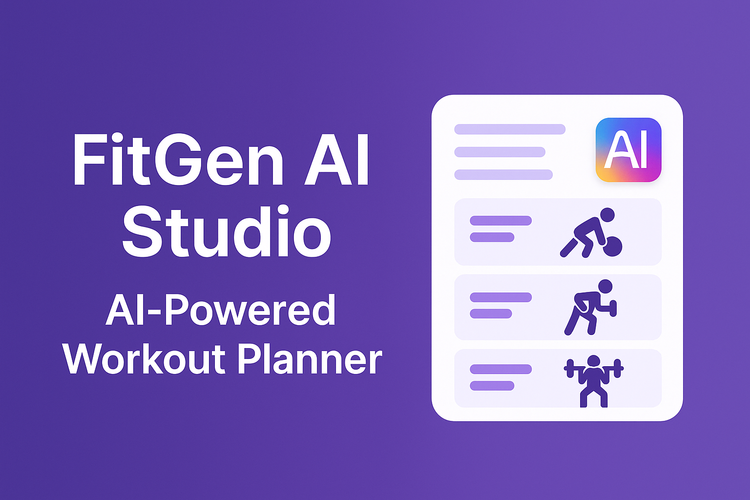 FitGen AI logo