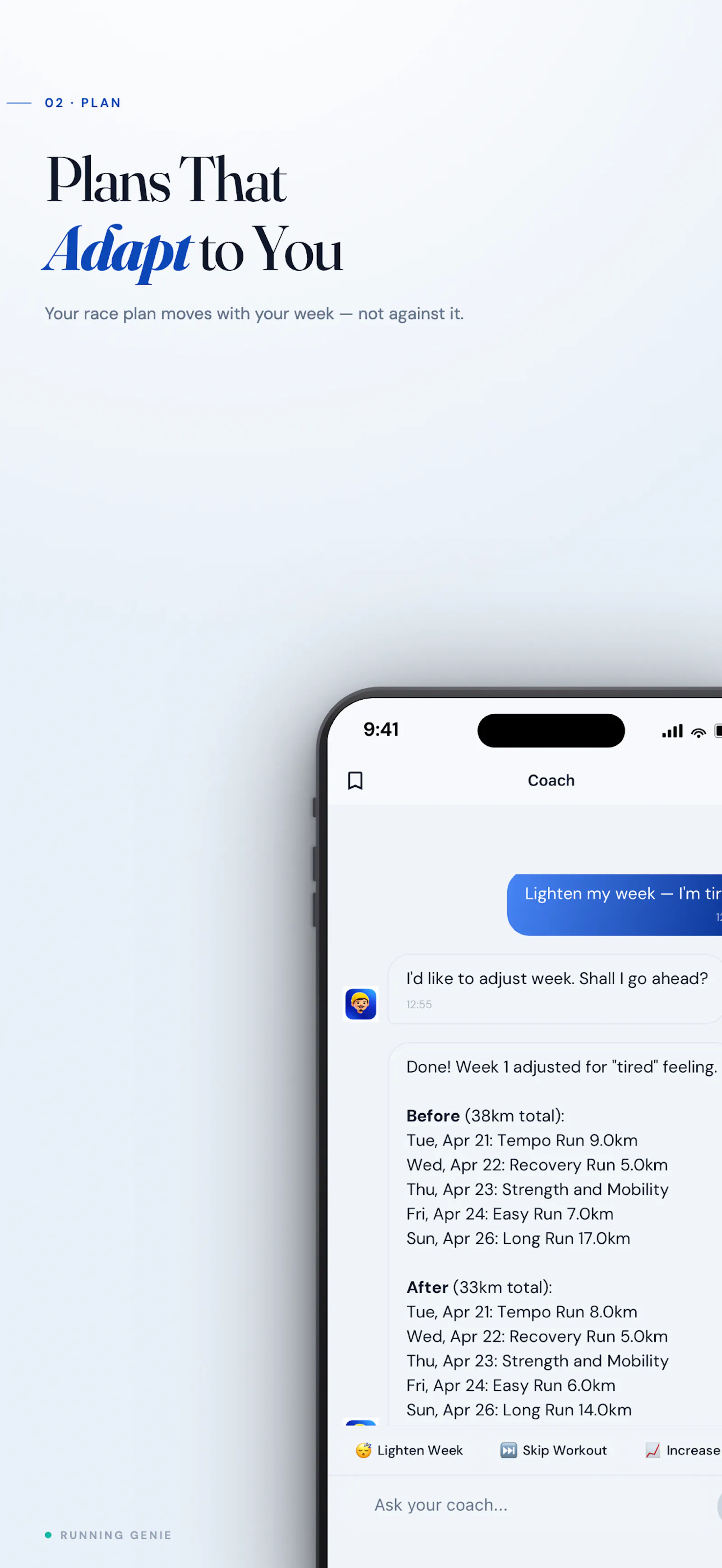 Running Genie: AI Running Coach screenshot 2