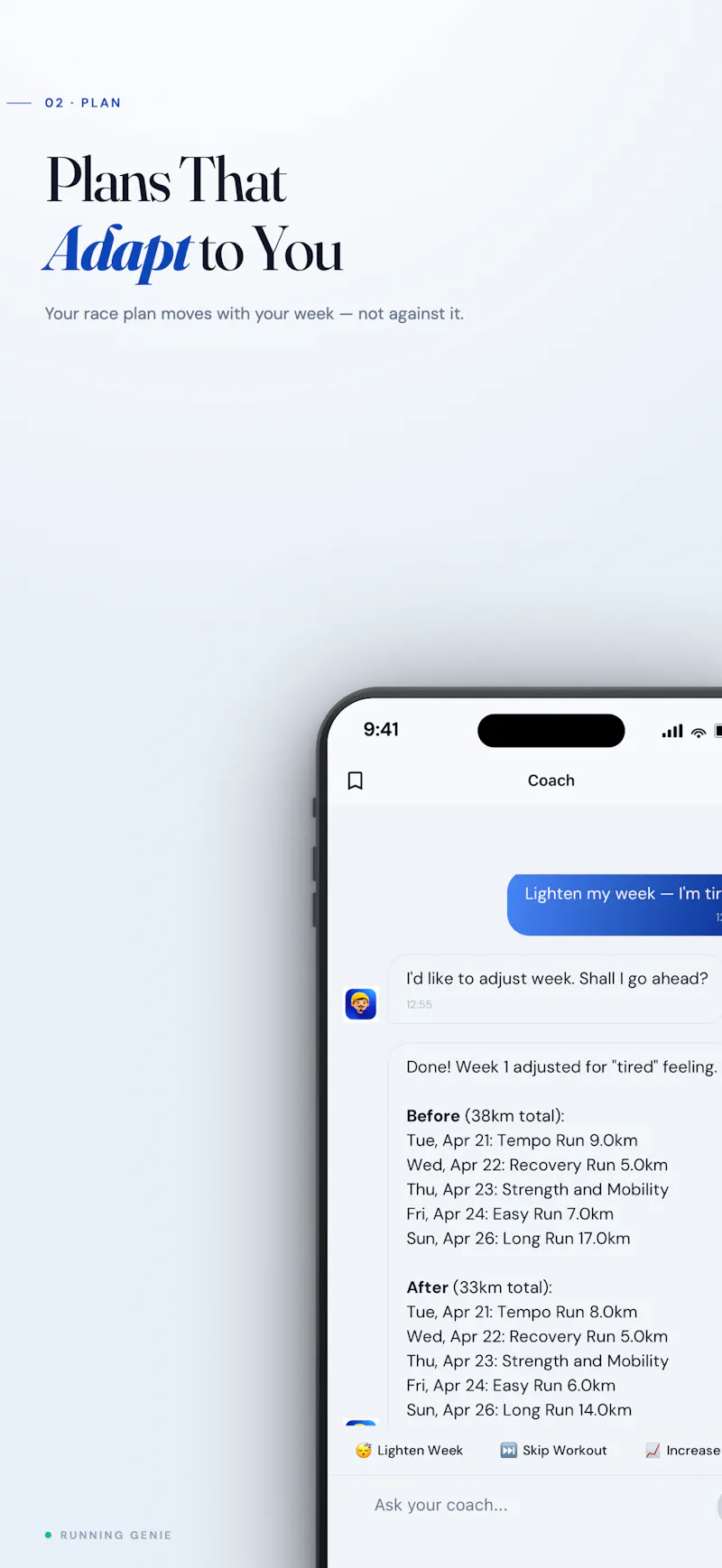 Running Genie: AI Running Coach screenshot 2