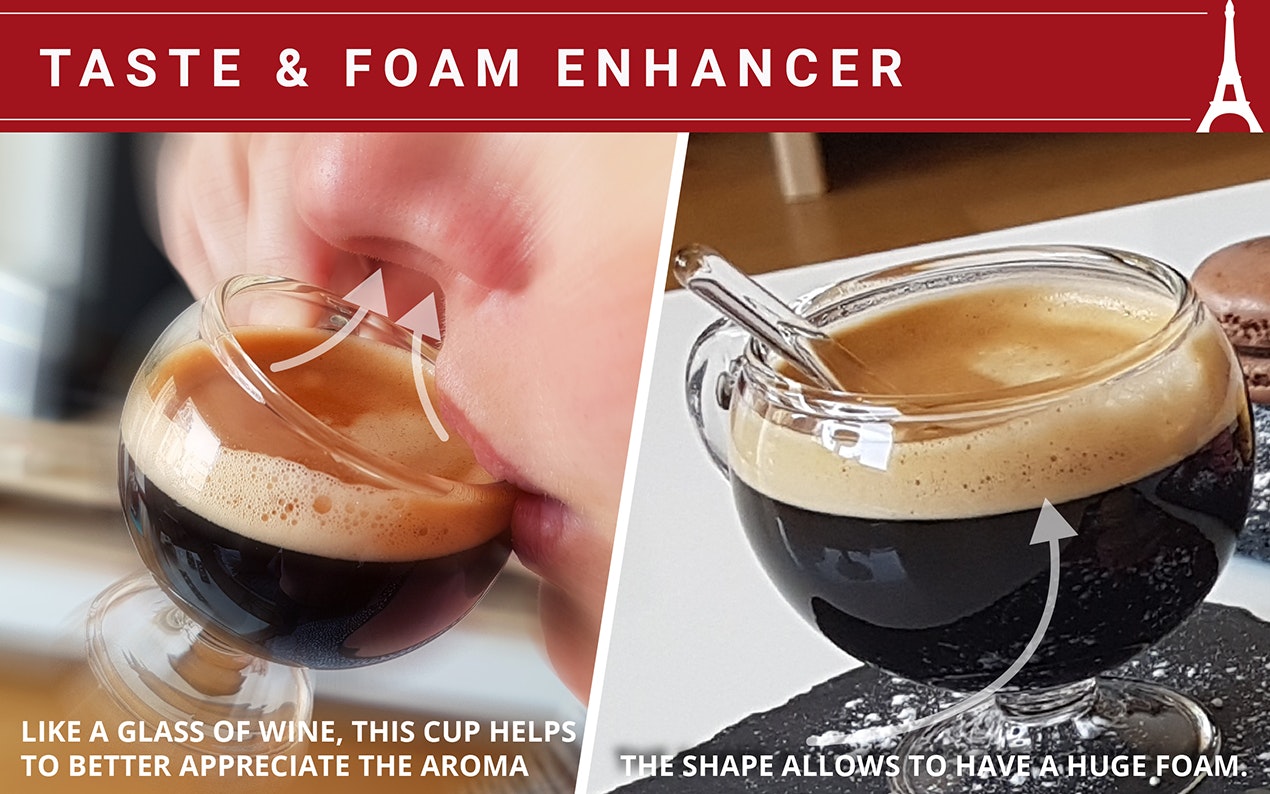 Parisian: Innovative Espresso cup gallery image