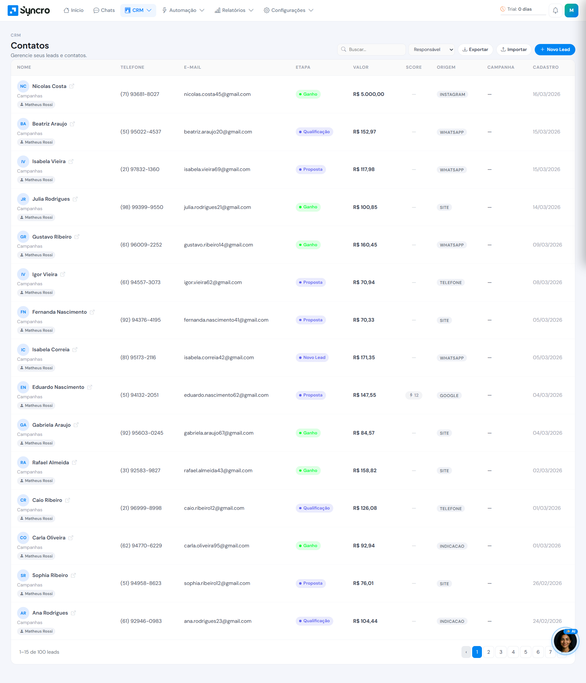Syncro CRM gallery image
