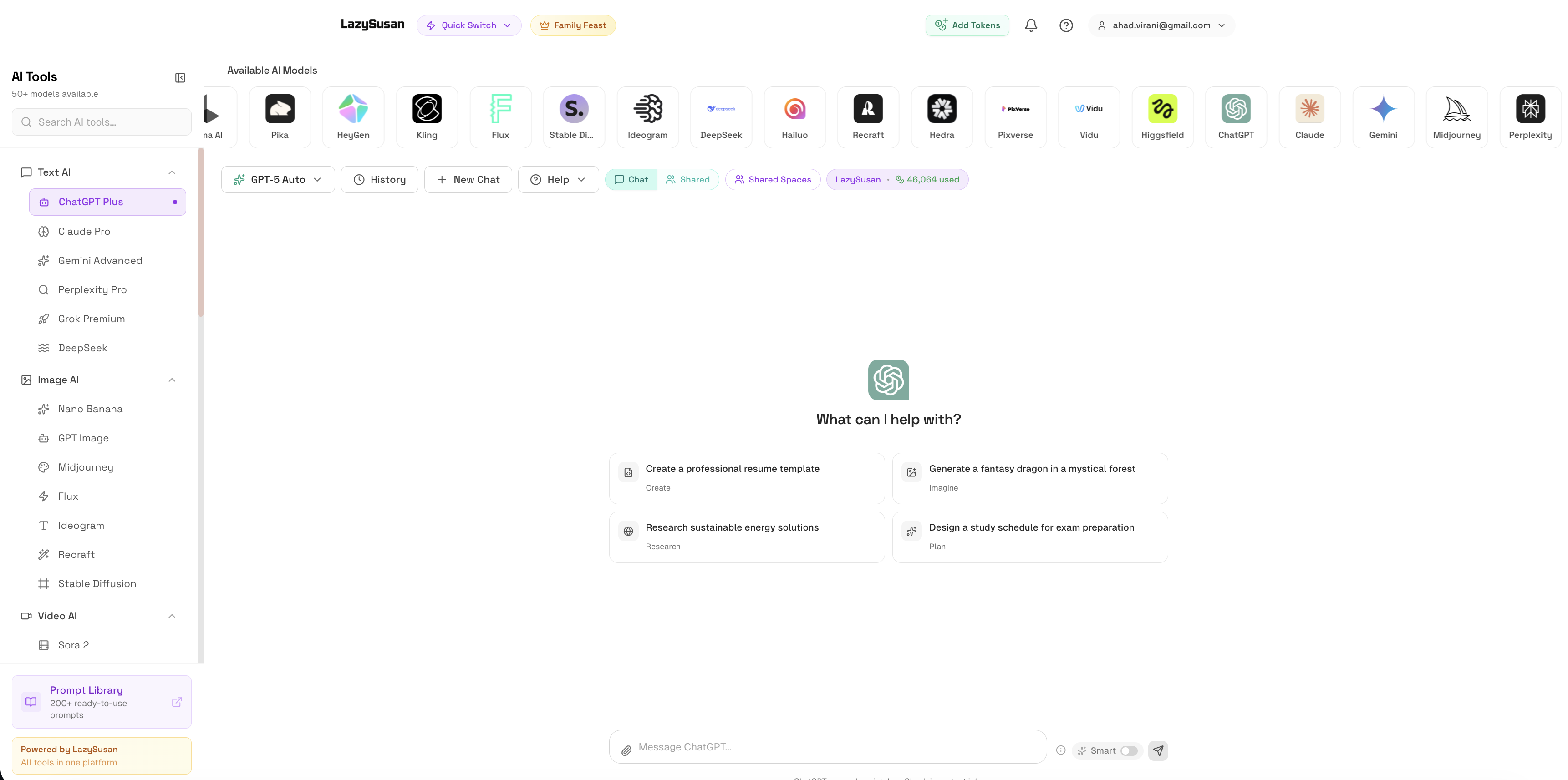 LazySusan: All-In-One AI Command Center gallery image