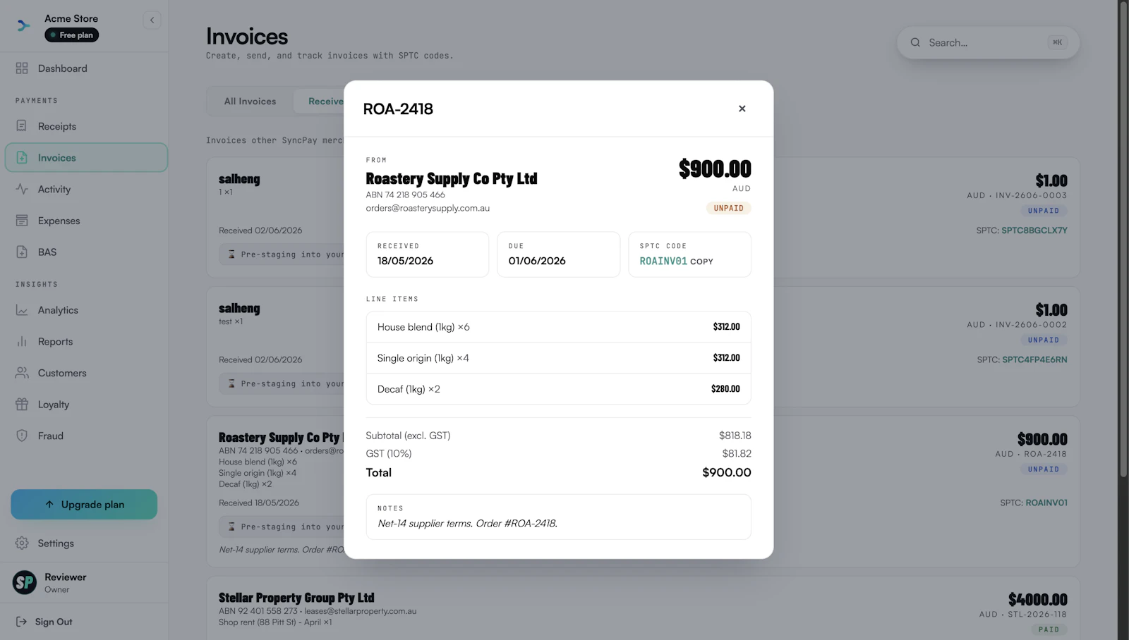 SyncPay  screenshot 2