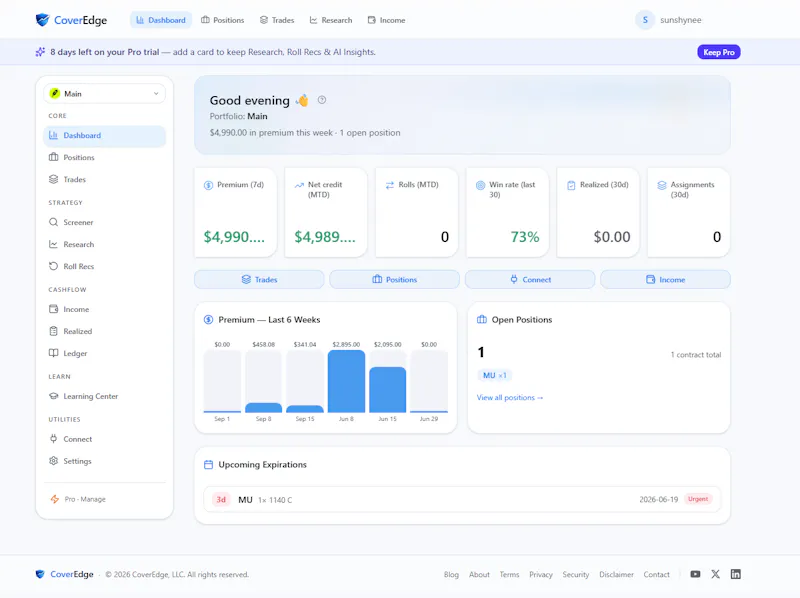 CoverEdge screenshot 2