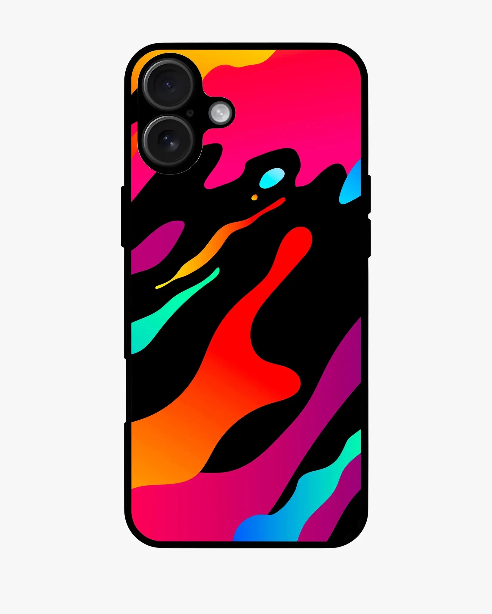 Glossy Multicolor Printed Back Cover