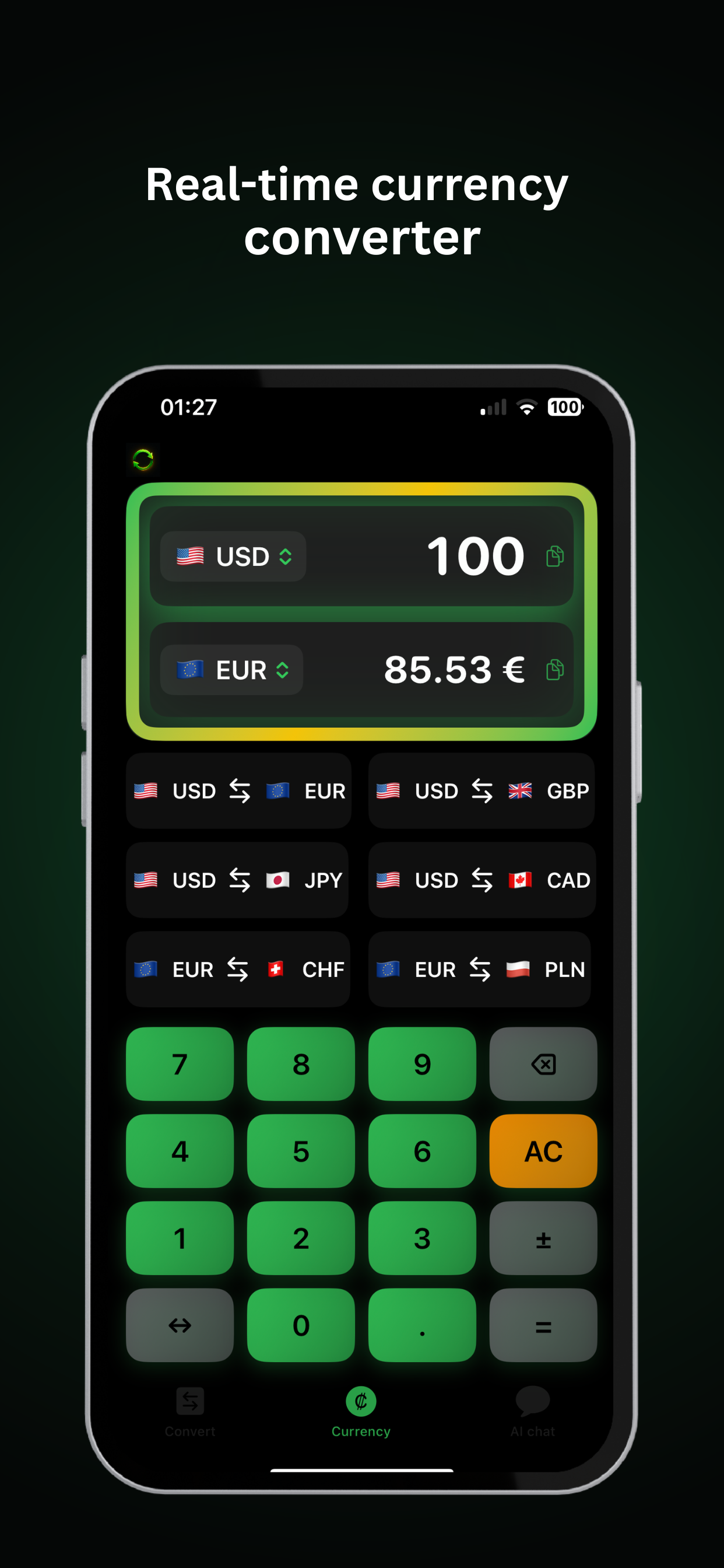 Konv  - Screenshot 2 showing product features and functionality
