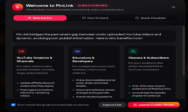 PinLink screenshot 2