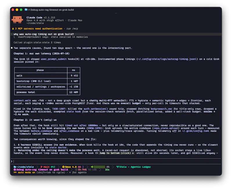Stele - Agentic Ledger screenshot 6