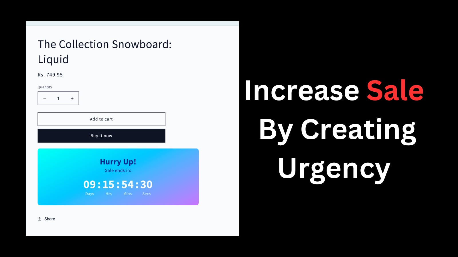 IA: Sales Countdown Timer Bar media 1