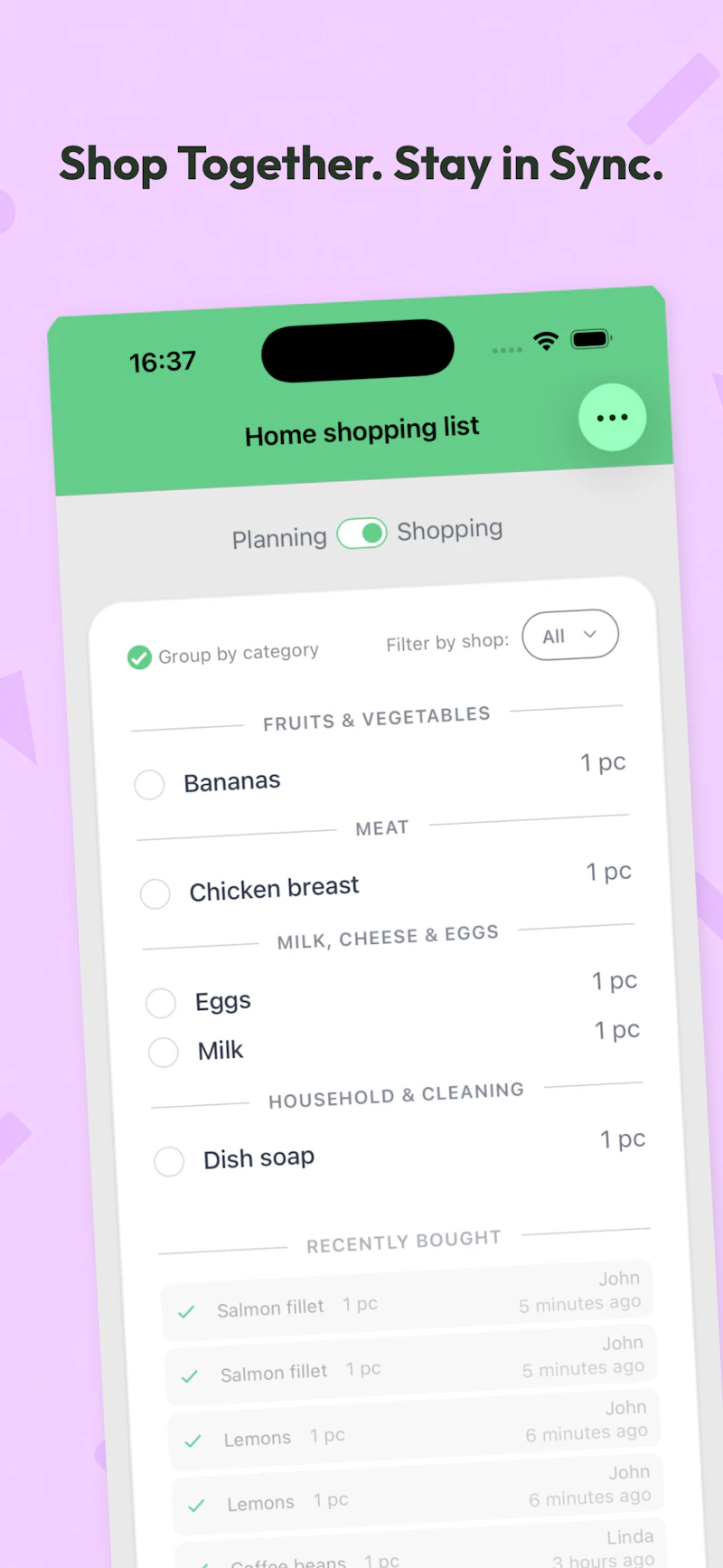 Intolist screenshot 3