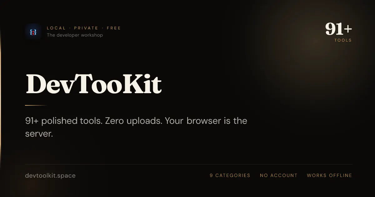 DevTooKit gallery image