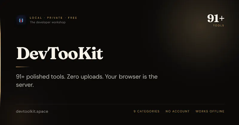 DevTooKit screenshot 5