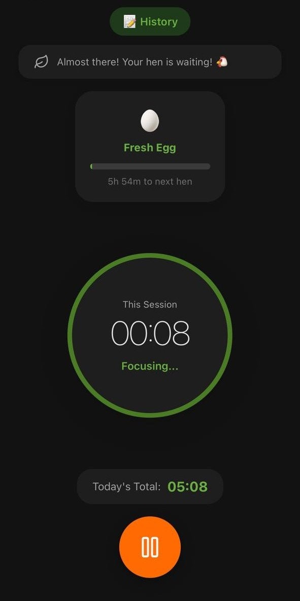 FocusFarm - Main product screenshot demonstrating key features and user interface