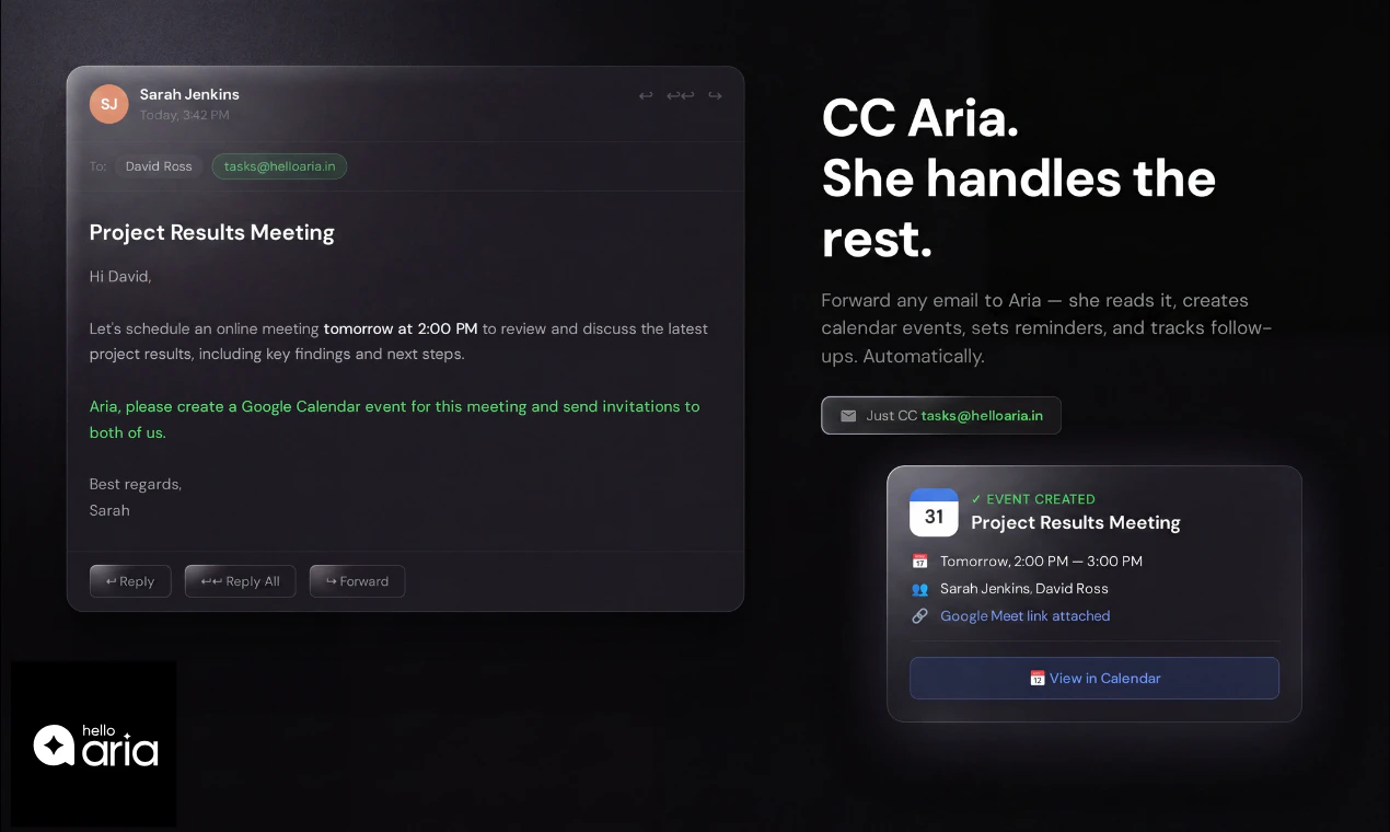 Hello Aria screenshot 6