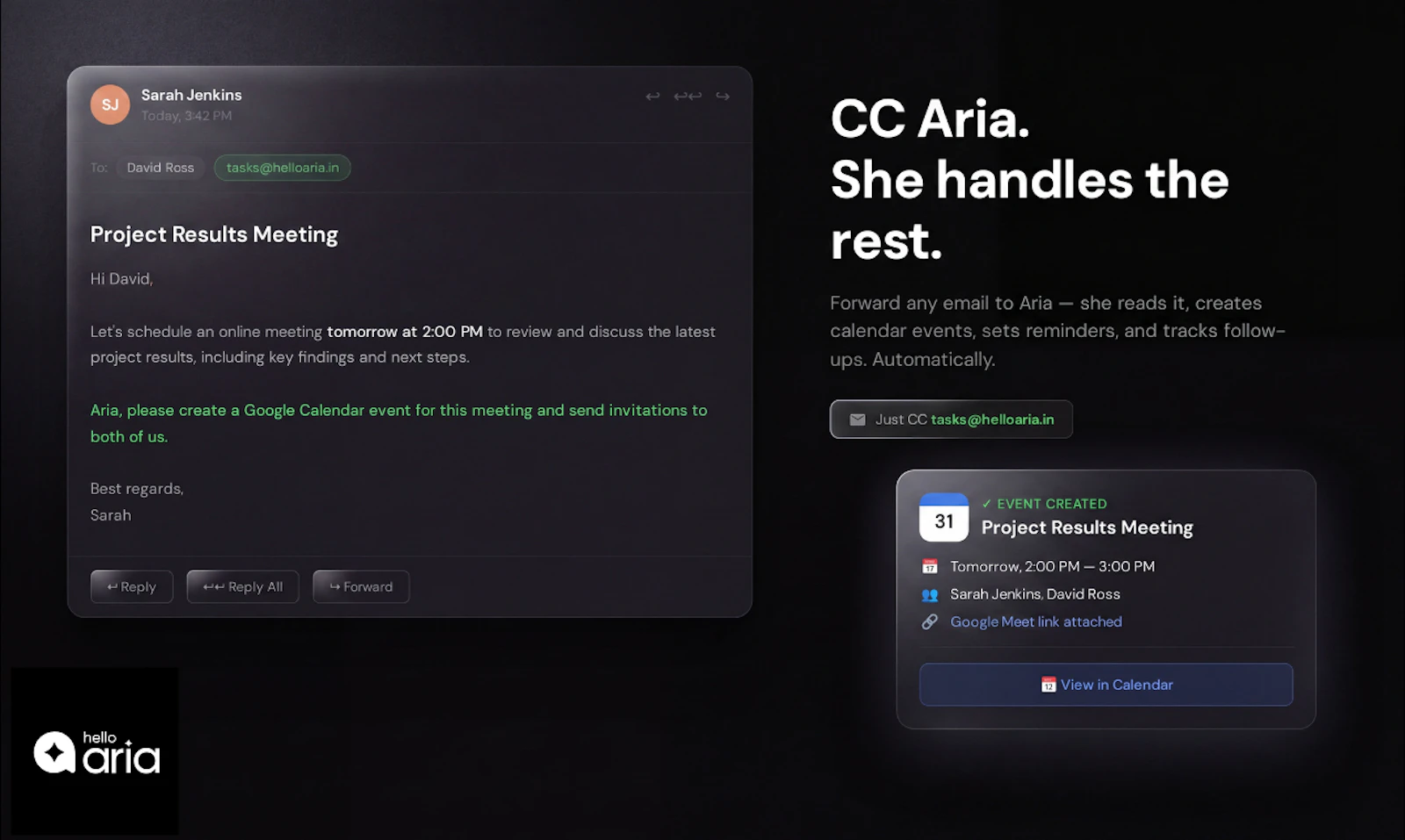 Hello Aria screenshot 7