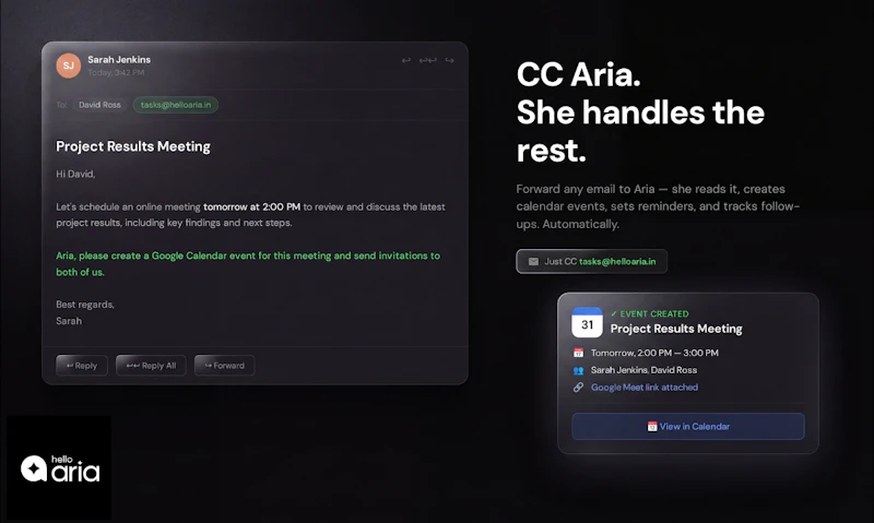 Hello Aria screenshot 7