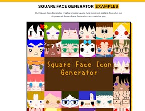 Square Face Generator gallery image