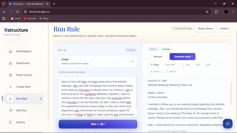Rstructure screenshot 6