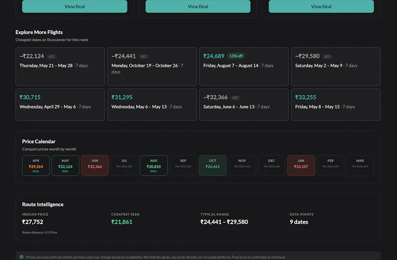 StealthFlights screenshot 2