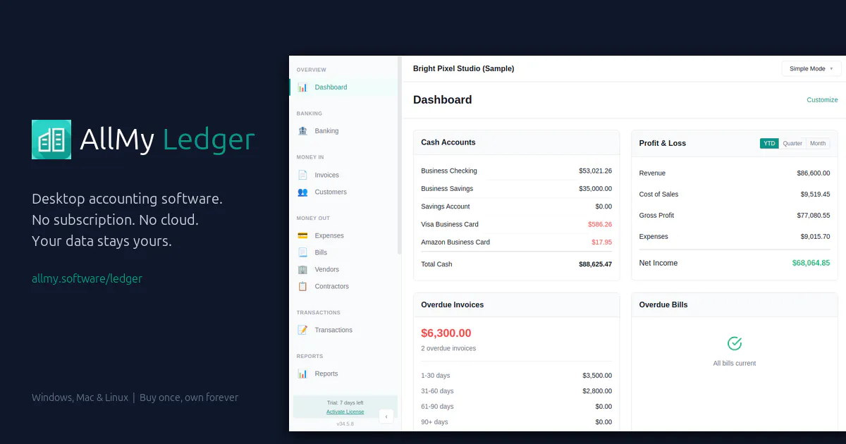 AllMy Ledger gallery image