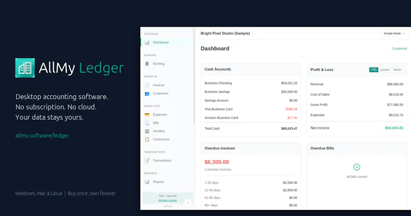 AllMy Ledger screenshot 2