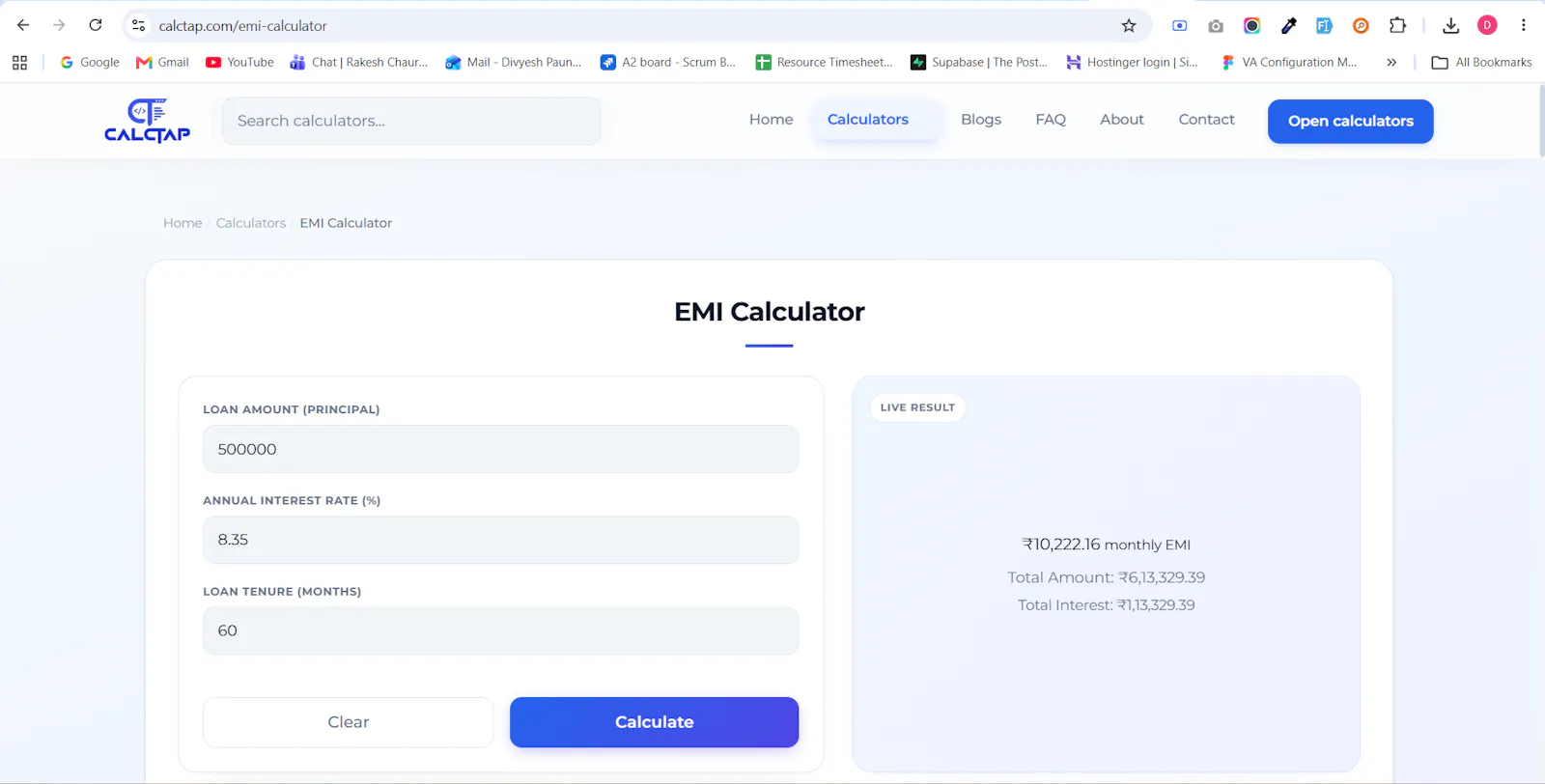 CalcTap screenshot 4