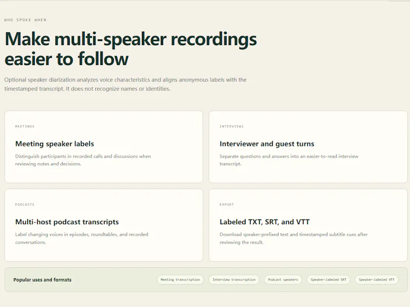 LocalScribe screenshot 3