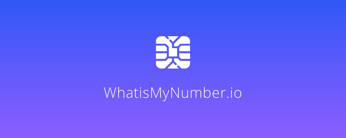 My Phone Number - whatismynumber.io media 2