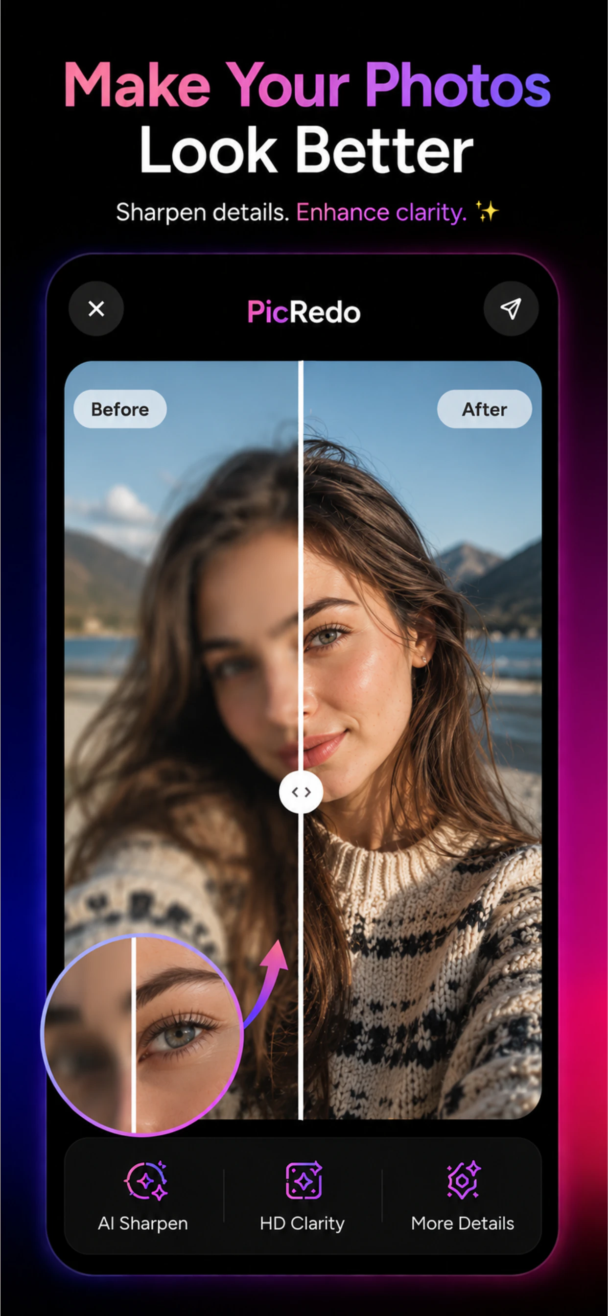 PicRedo:AI Photo Editor 截图 3