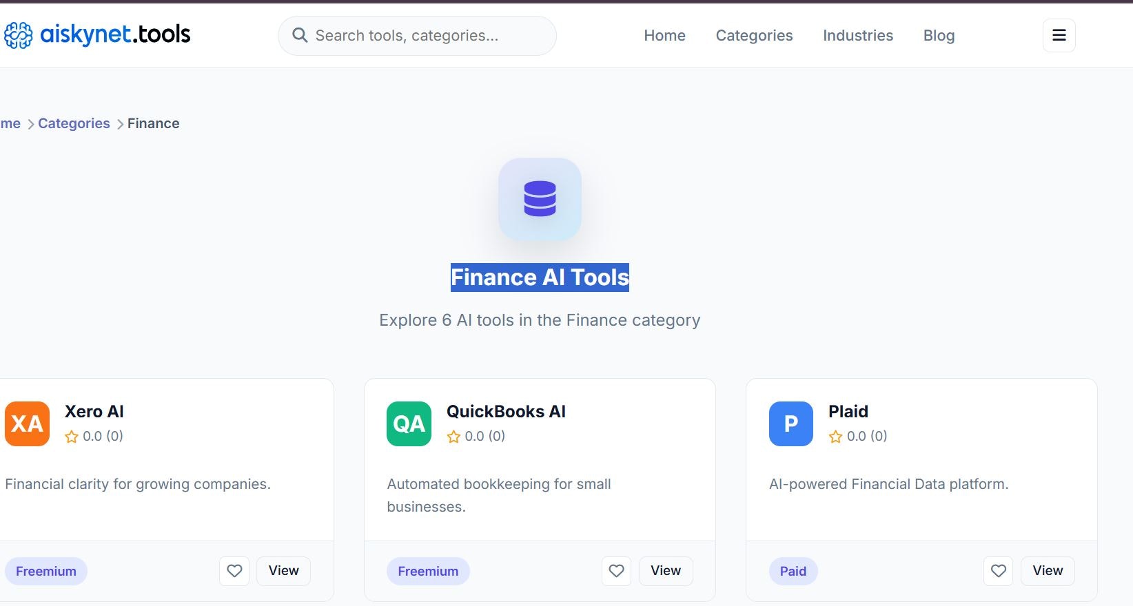 Ai Skynet - Finance AI Tools gallery image