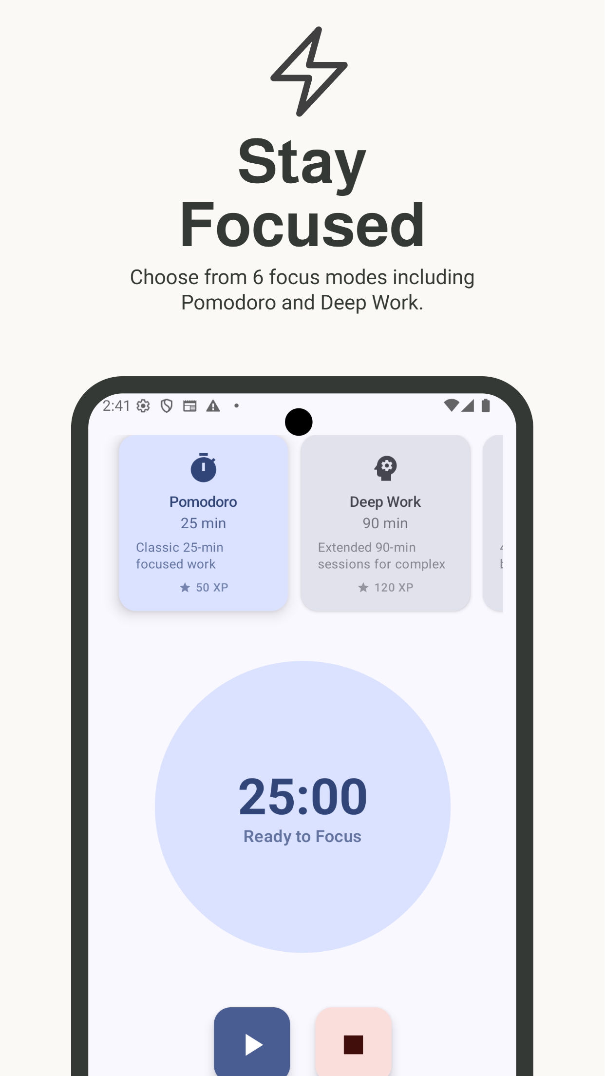 Zentrack - AI Alışkanlığı ve Focus Tracker - Günlük kalıplarınızı öğrenen AI ile çalışan alışkanlık izleyicisi medya 3