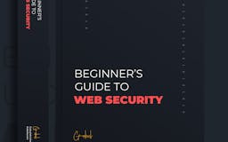 Beginner's Guide to Web Security media 1