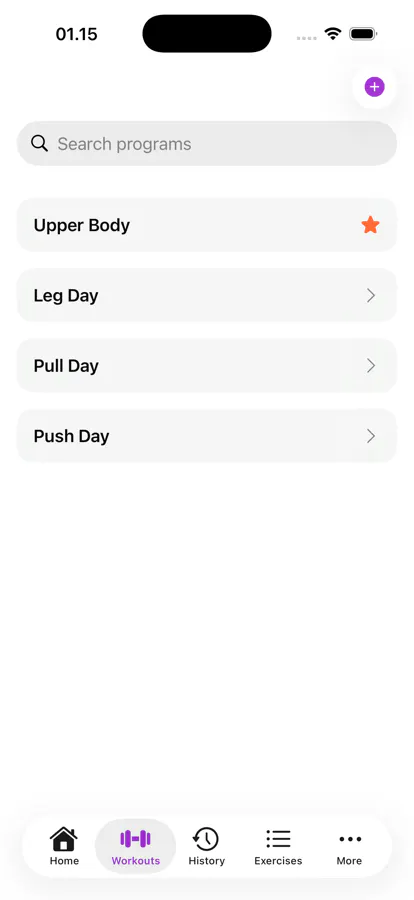 Iron Workout gallery image