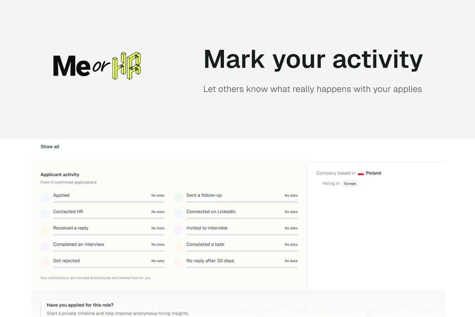 MeOrHR screenshot 2