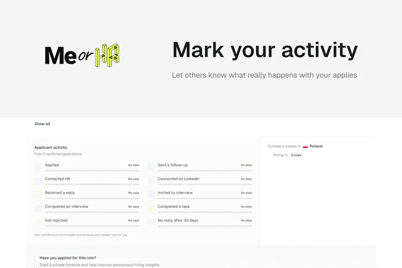 MeOrHR screenshot 2
