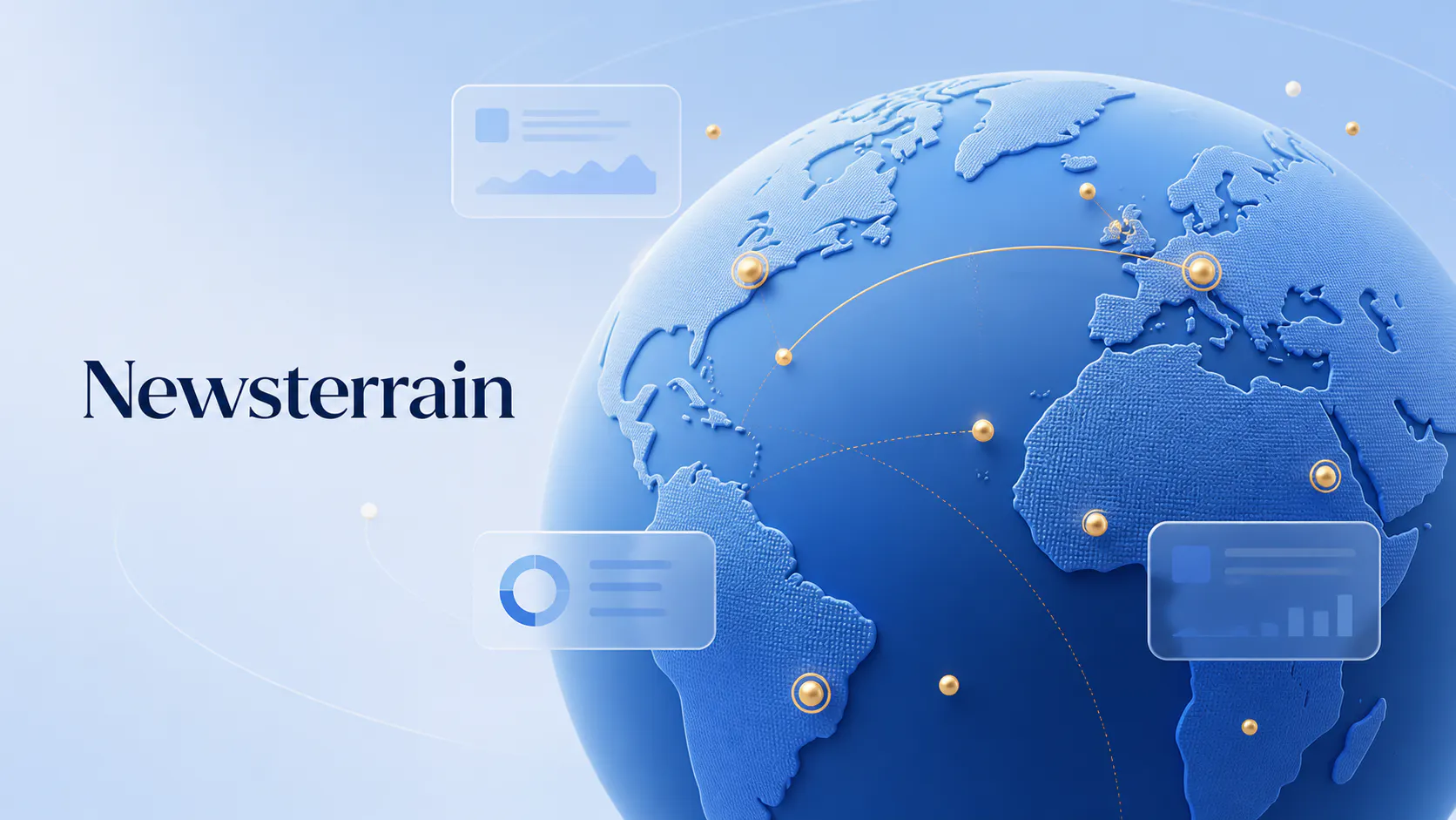 Newsterrain · A New way to see the world screenshot