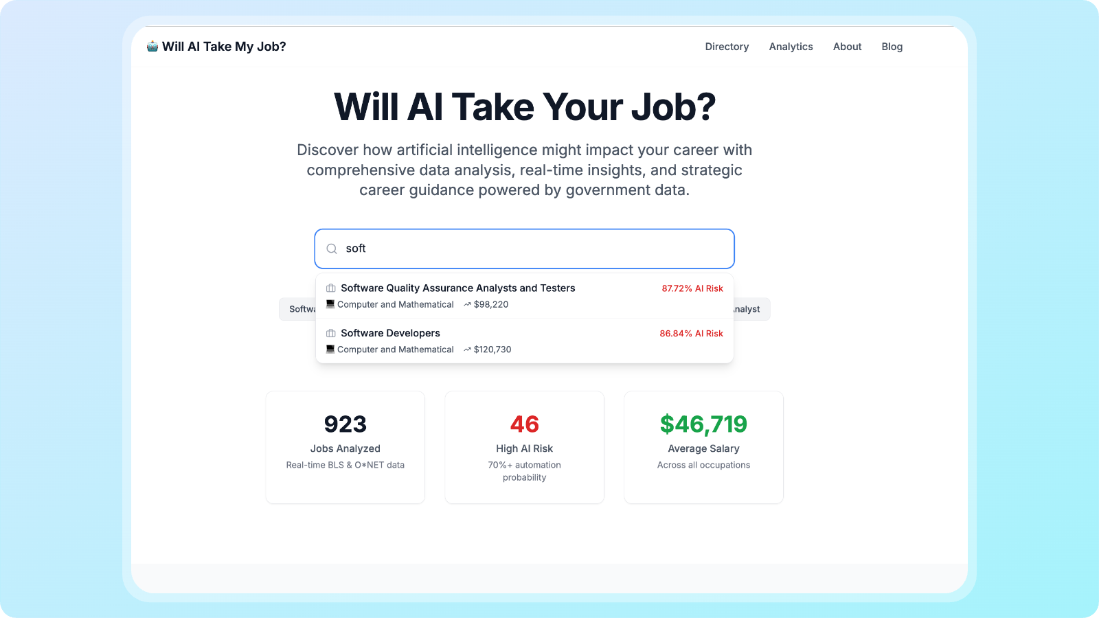 Will AI Take My Job? gallery image