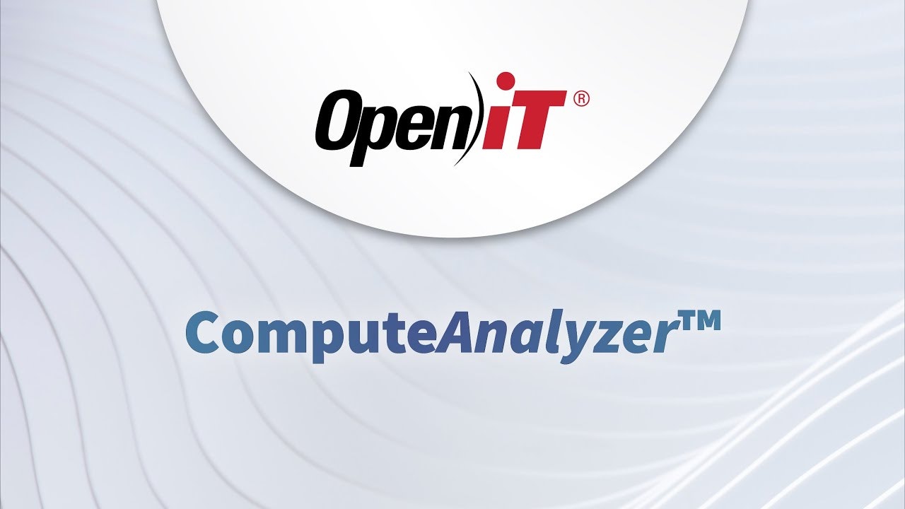 Open iT ComputeAnalyzer™ gallery image