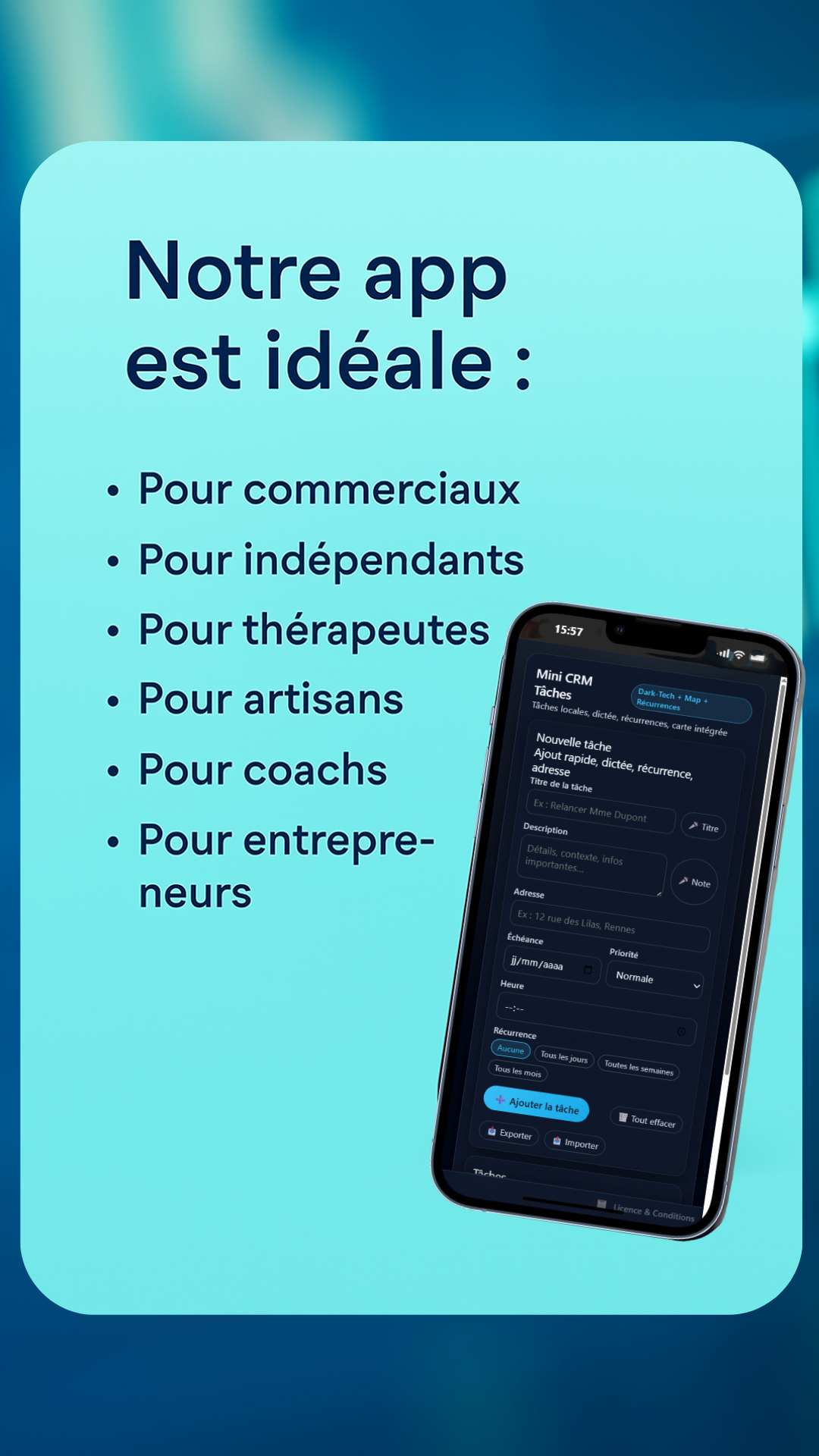 Mini CRM Vocal gallery image