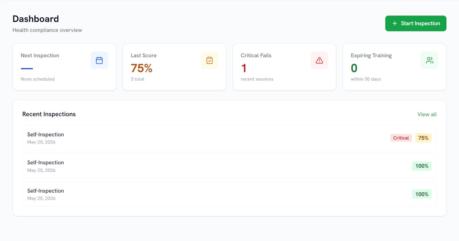 Cuiscore: Restaurant Health Compliance screenshot 3
