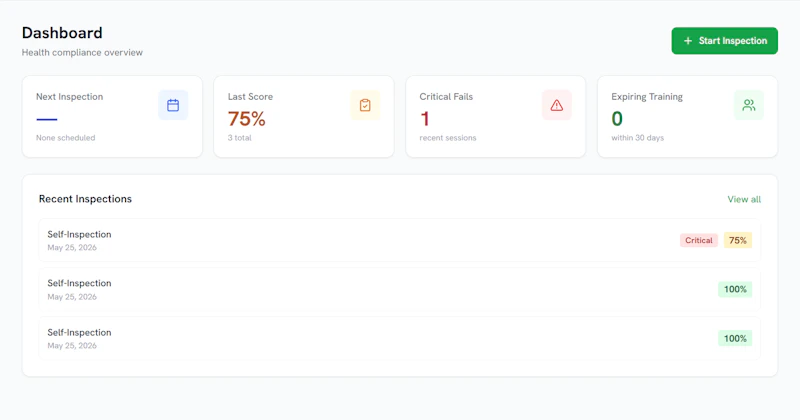 Cuiscore: Restaurant Health Compliance screenshot 3