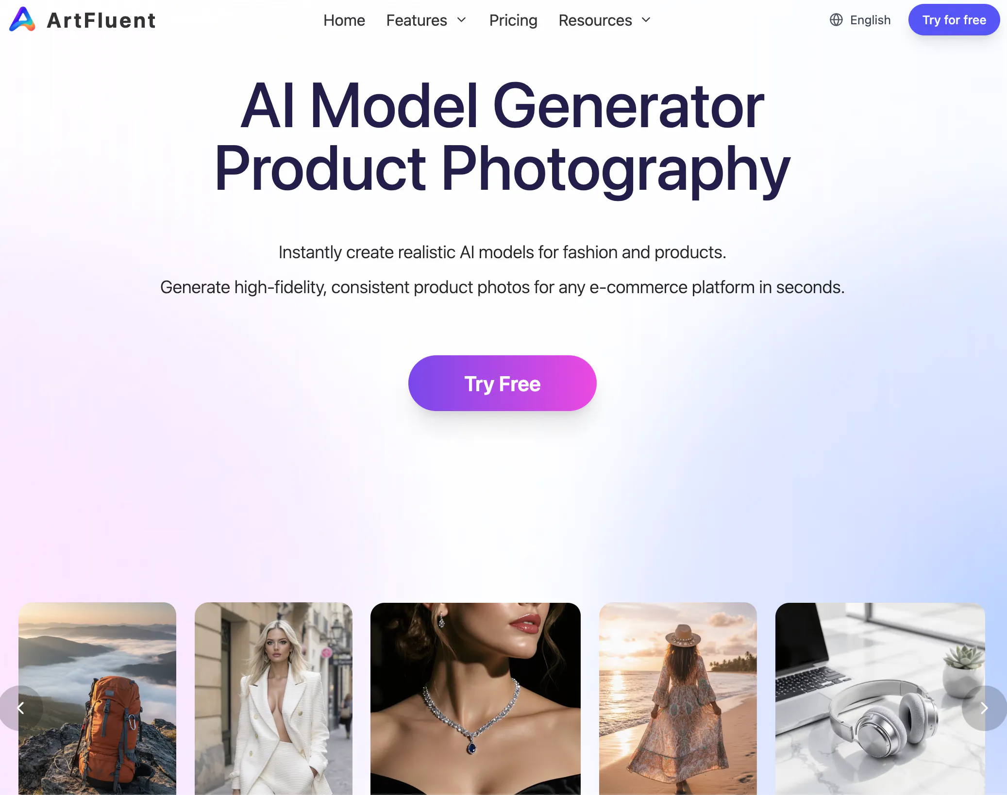 ArtFluent AI gallery image
