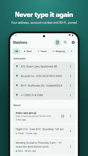 Stashora: Floating Clipboard gallery image