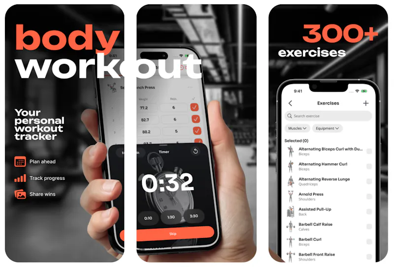 Body Workout — Exercise Tracker screenshot 2
