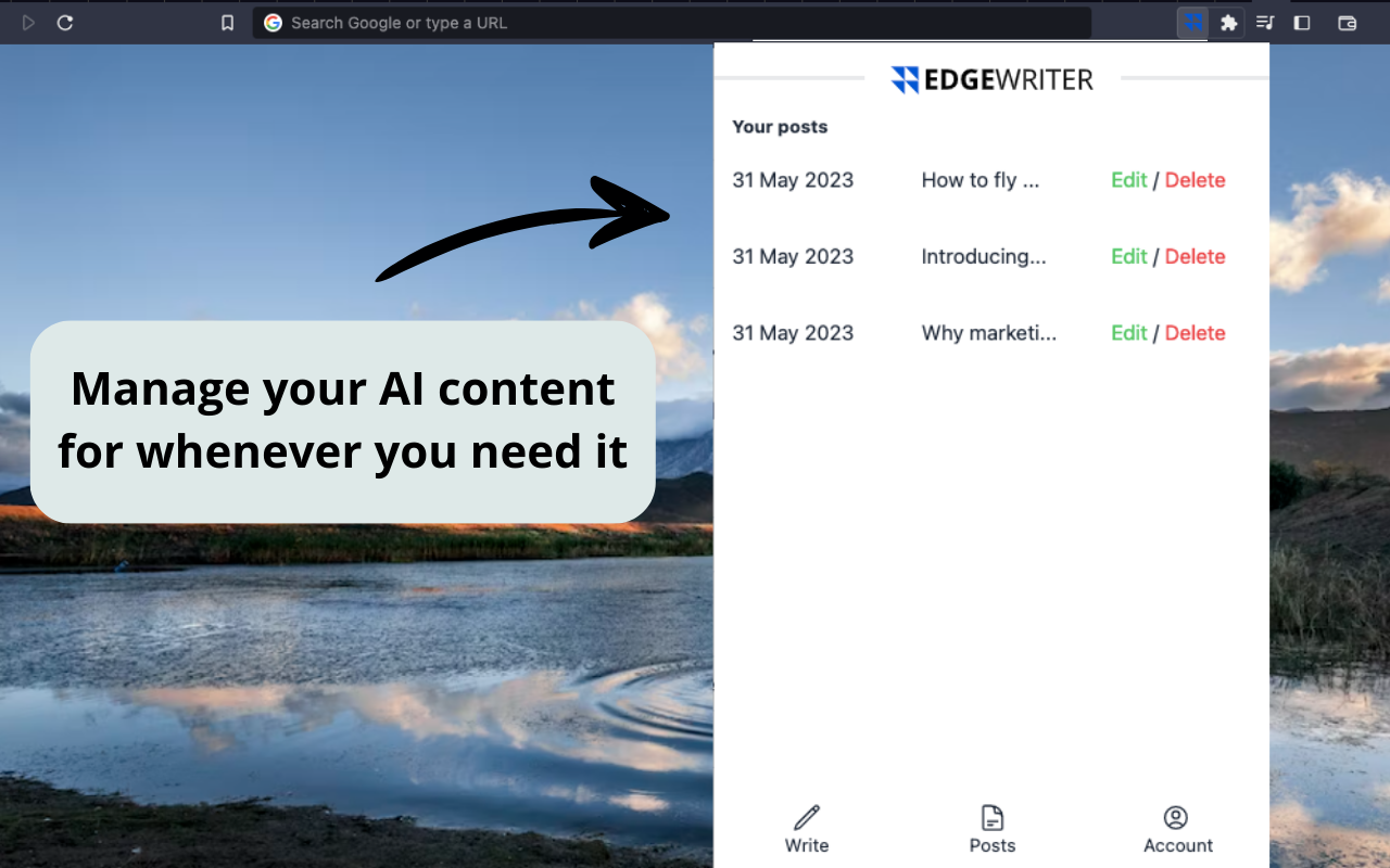 Edgewriter media 4