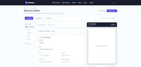Resumiq gallery image