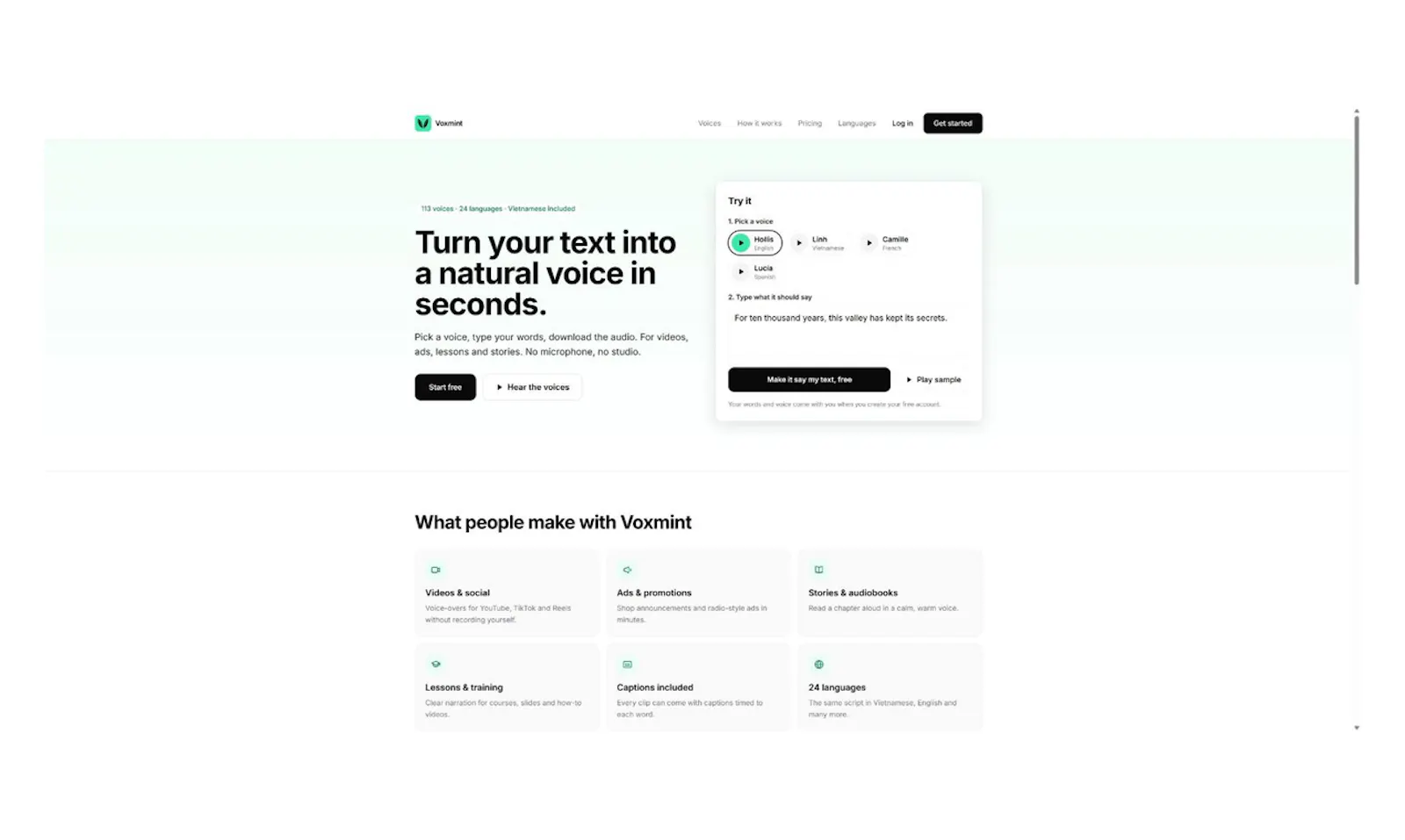 Voxmint screenshot 3