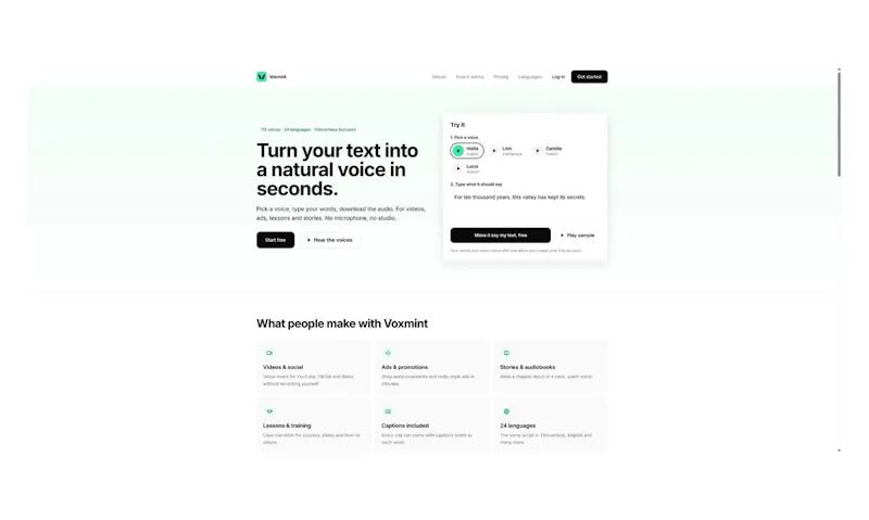 Voxmint screenshot 3